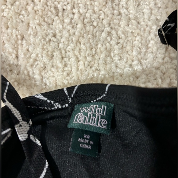 Wild Fable Black and White Flower Summer Dress - Picture 2 of 2